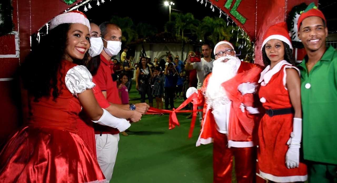 Camacã: Prefeitura inaugura a Vila Natal e encanta a população, principalmente as crianças